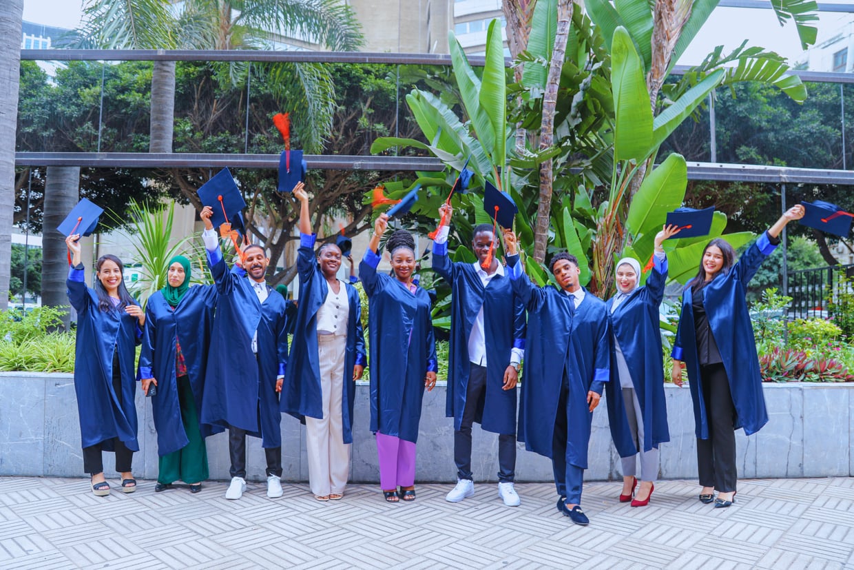 Étudiants IFIAG - École de formation professionnelle au Maroc
